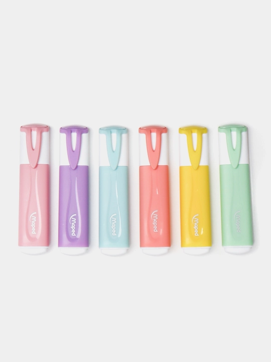 Matn markeri Maped, 6 rangli pastel 742558