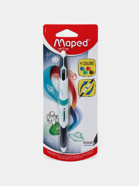 Sharli tutqich Maped, 4 ta rang, Twin tip