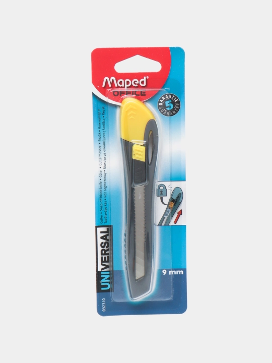 Kanselyariya pichog‘i Maped, 9 mm, Universal