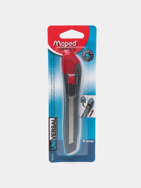 Kanselyariya pichog‘i Maped, 9 mm, Universal