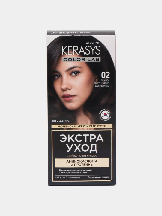 Корейская краска для волос, без аммиака, без сульфатов Kerasys Color Lab
