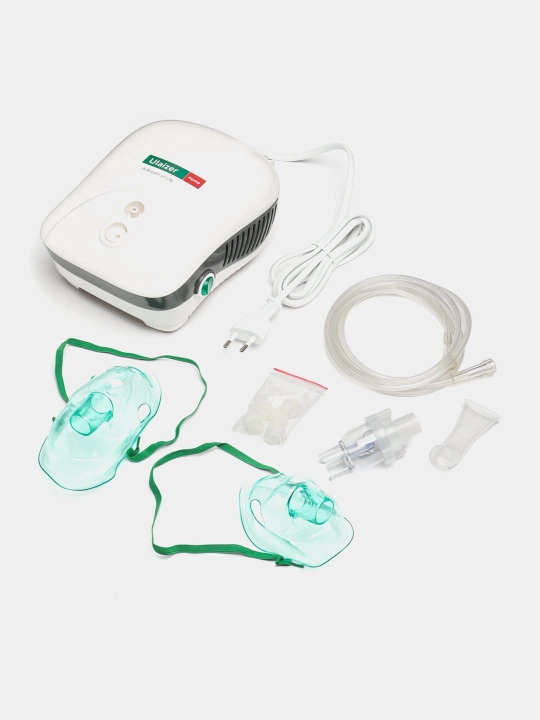 Ingalyator, nebulizer, kompressorli, Ulaizer home, bolalar va kattalar uchun, shovqinsiz