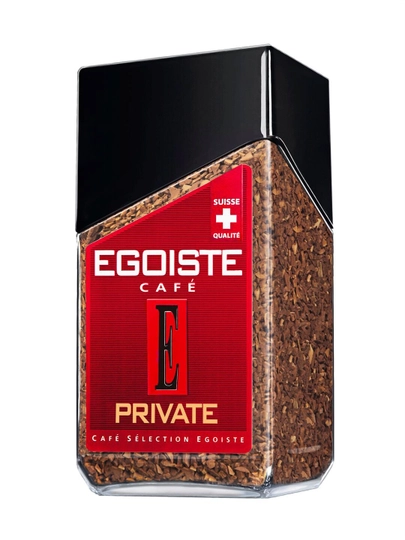Кофе растворимый EGOISTE Private, 100 г — LUCKYCO-EGPV100