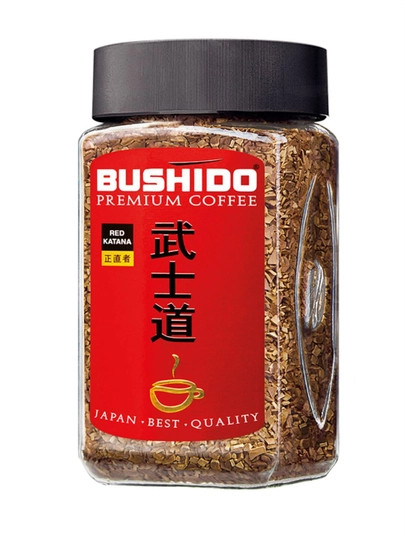 Растворимый кофе Bushido Red Katana, 50 гр — LUCKYCO-REDKT50