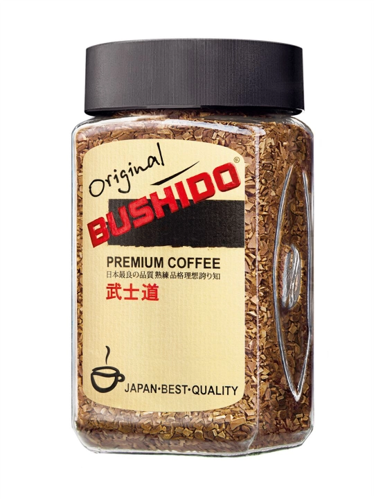 Eriydigan qahva Bushido, 50 g - 