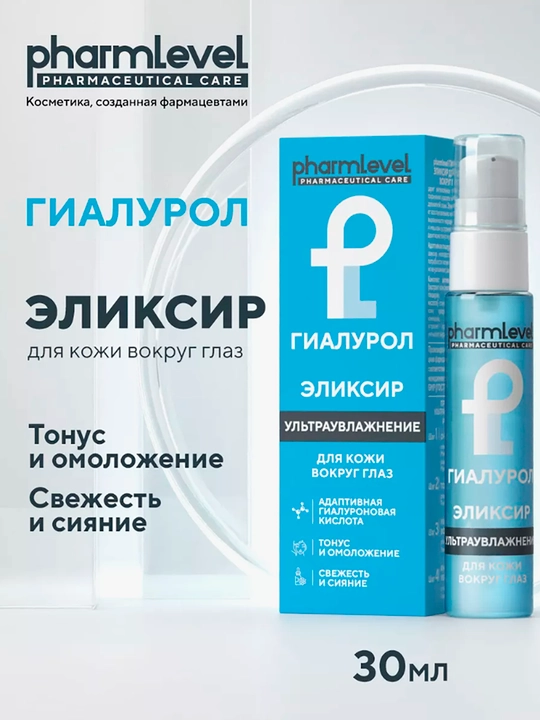 Гиалуроновый набор PHARMLEVEL для комплексного ухода за кожей