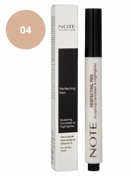 NOTE Perfecting Pen 3 ml yuz uchun korrektor 02, 03, 04 ranglar nuqtali tuzatish uchun
