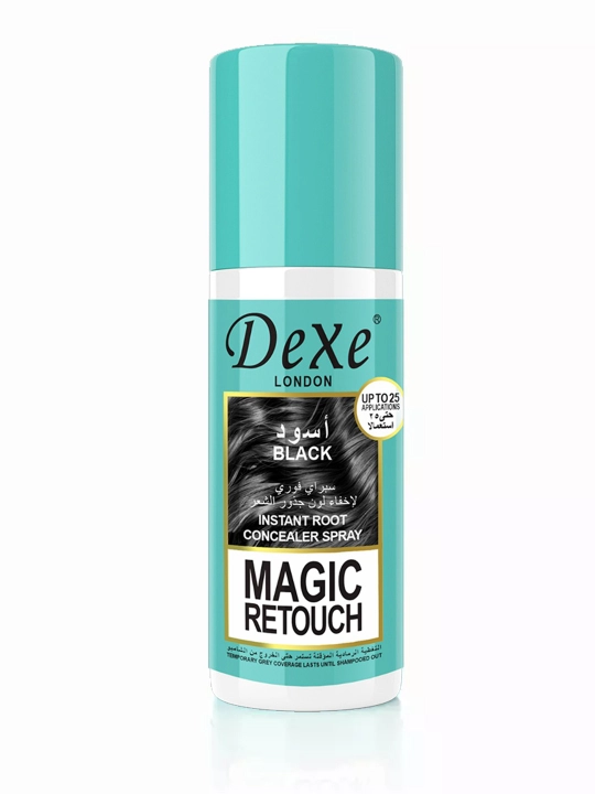 Тонирующий спрей Dexe Magic Retouch, для закрашивания отросших корней, 75 мл