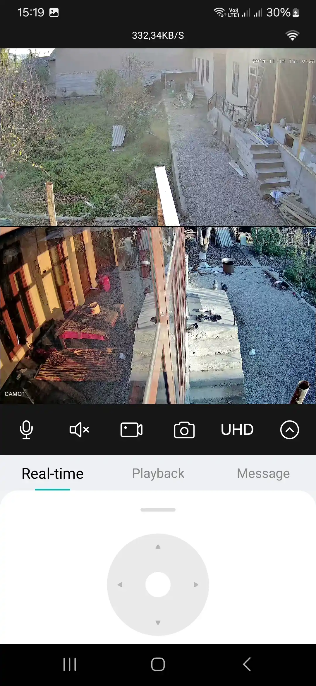 Video kamera, ikkita linzali smart tashqi xavfsizlik kamerasi, Wi-Fi, PTZ, icsee