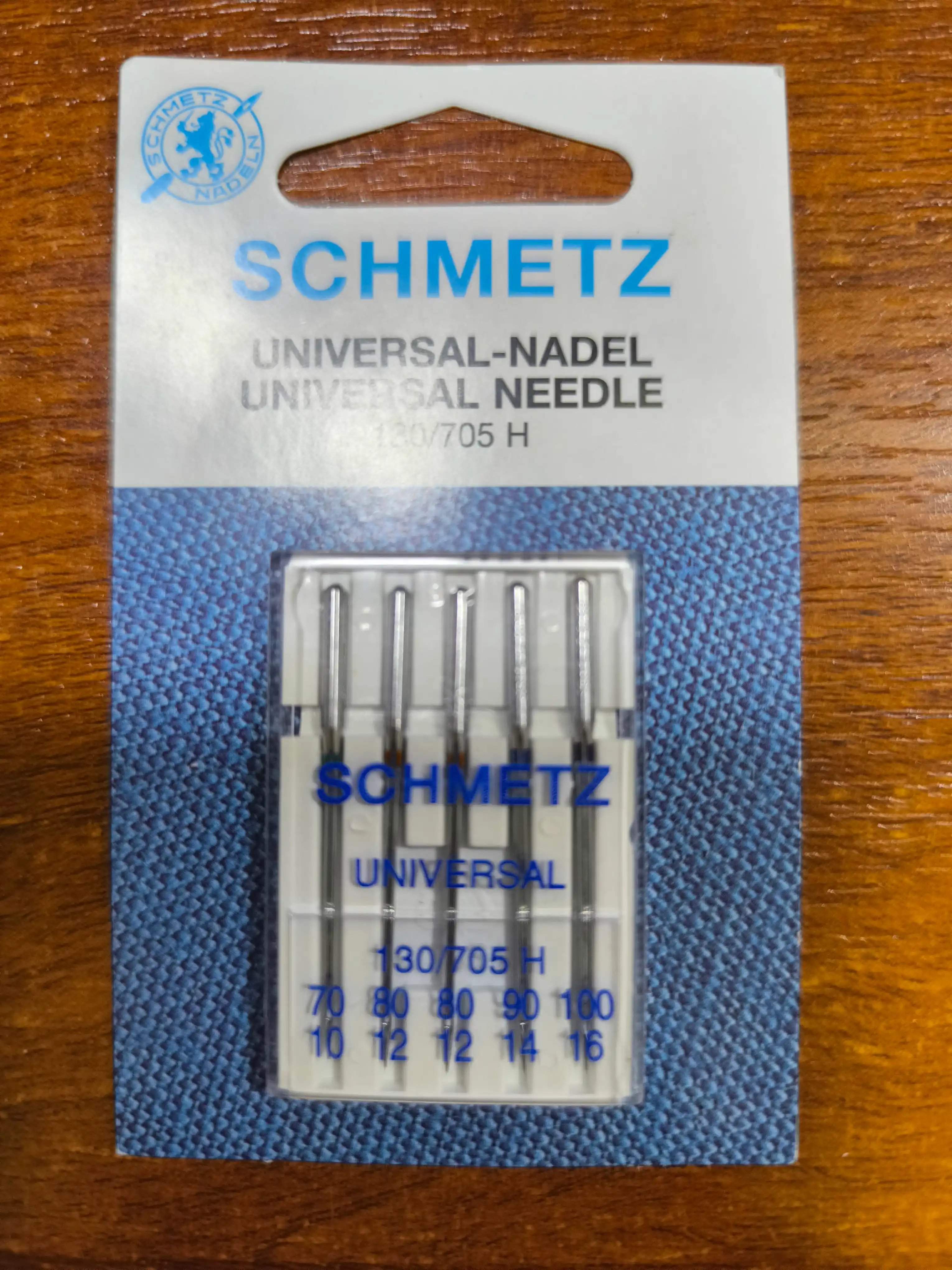Ignalari Schmetz standart, tikuv mashinalari uchun to'plam, 70-100
