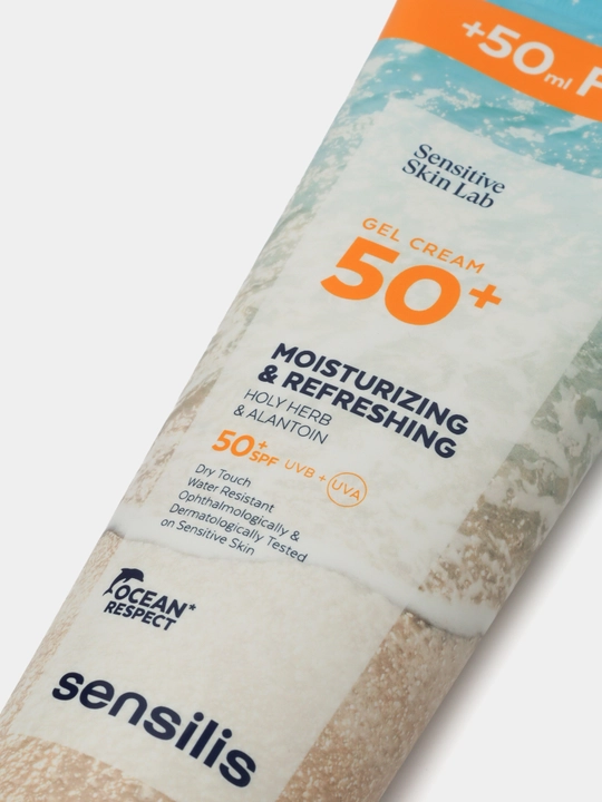 Солнцезащитный гель-крем для тела SPF 50+ Sensilis Gel Cream 250 мл