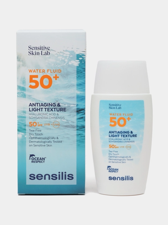 Солнцезащитный флюид для лица Sensilis Water Fluid SPF 50+, 40 мл