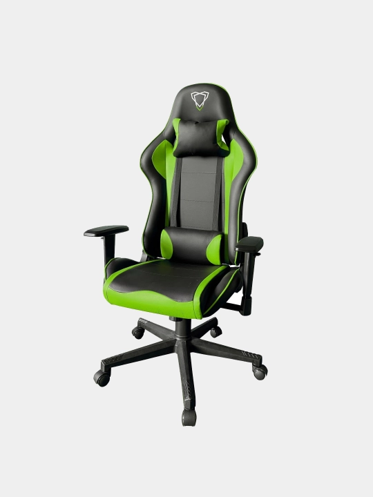 Игровое кресло GM02B, зелёно - чёрное