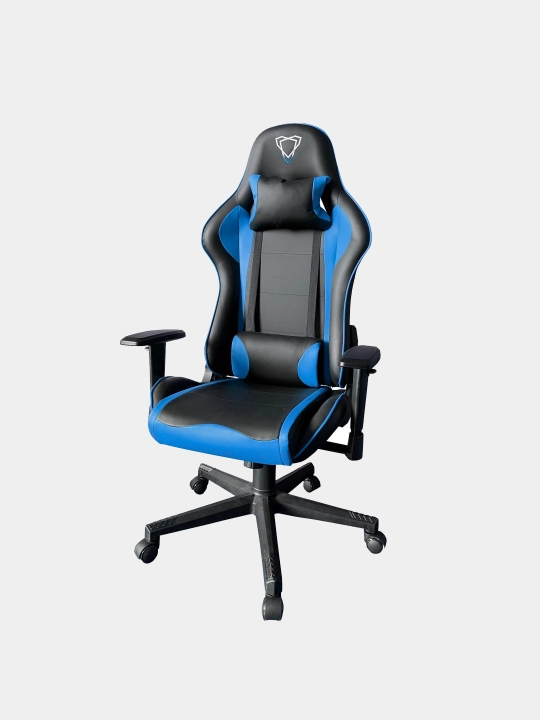 Игровое кресло GM02B, сине-чёрное