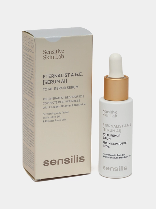 Sensilis Eternalist A.G.E. Serum AI ajinlarga qarshi qarishga qarshi zardobi, 30 ml
