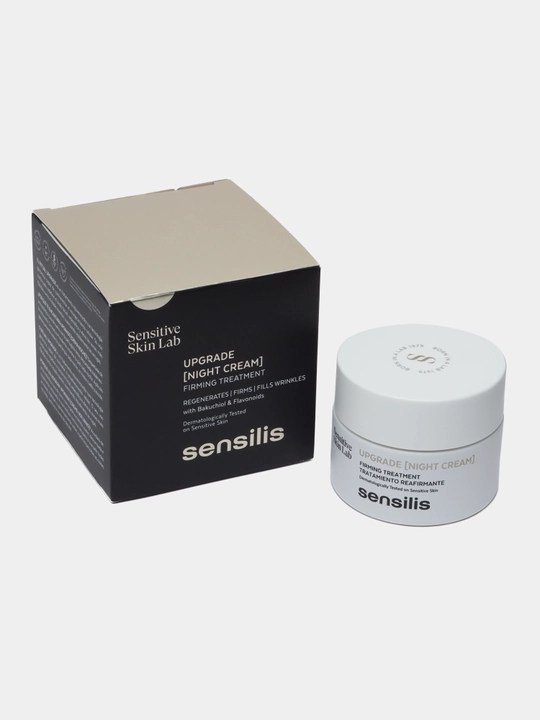 Ночной антивозрастной крем для лица Sensilis Upgrade Night Cream, укрепляющий, 50 мл