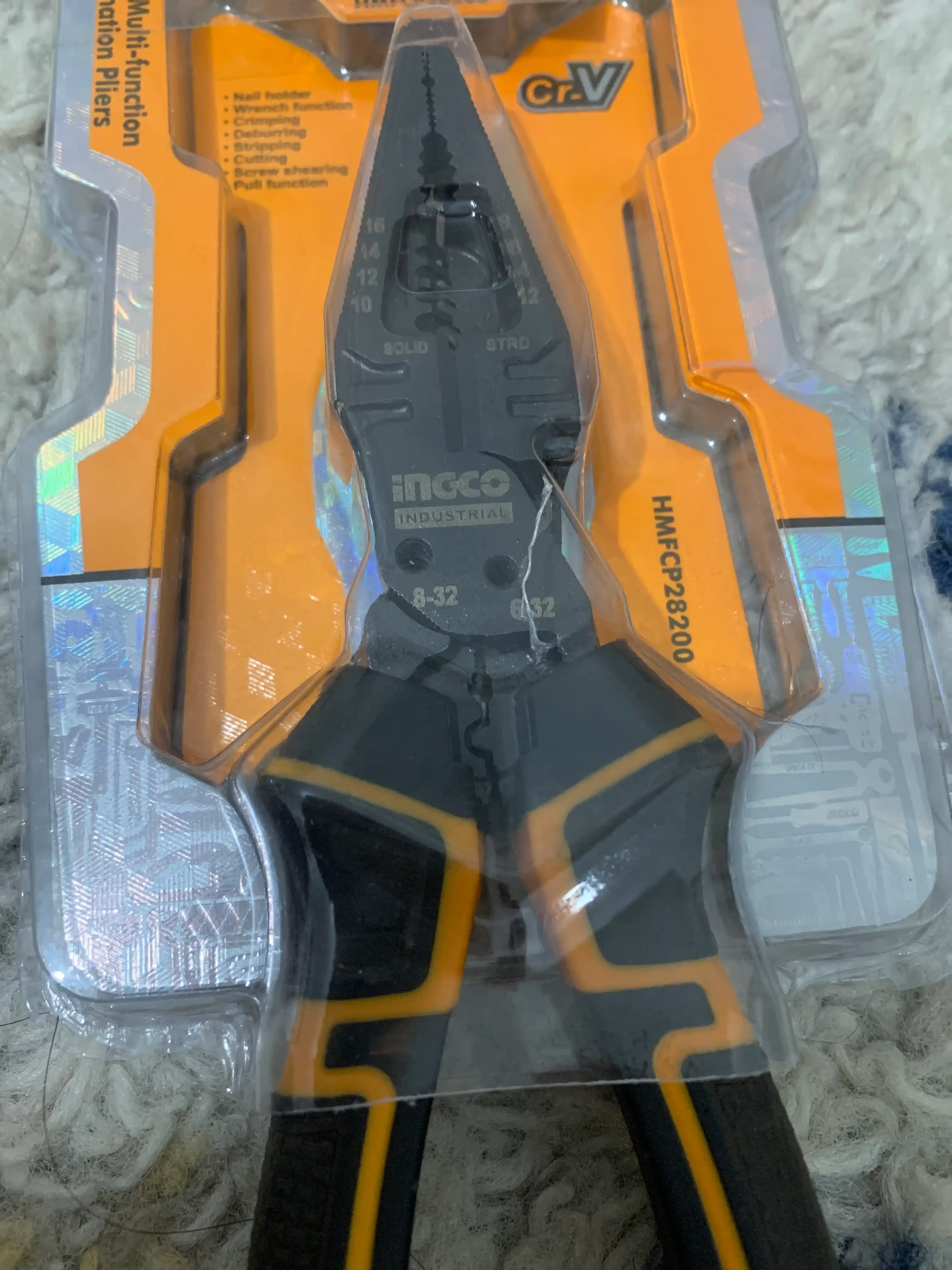 Многофункциональные плоскогубцы HMFCP28200 от INGCO