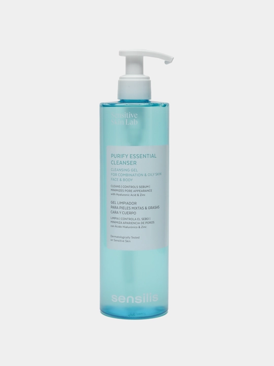 Очищающий гель для лица Sensilis Purify Essential Cleanser 400 мл для жирной кожи