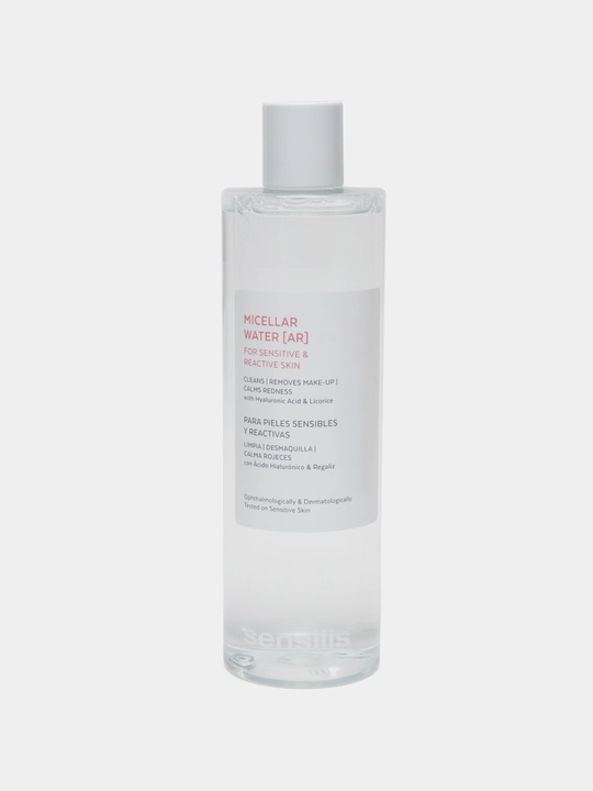Мицеллярная вода для лица Sensilis Micellar Water AR 400 мл, средство для снятия макияжа
