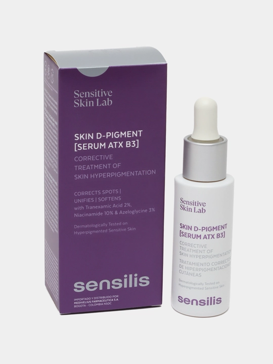Сыворотка для лица от пигментных пятен Sensilis Skin D-Pigment Serum ATX B3, 30 мл