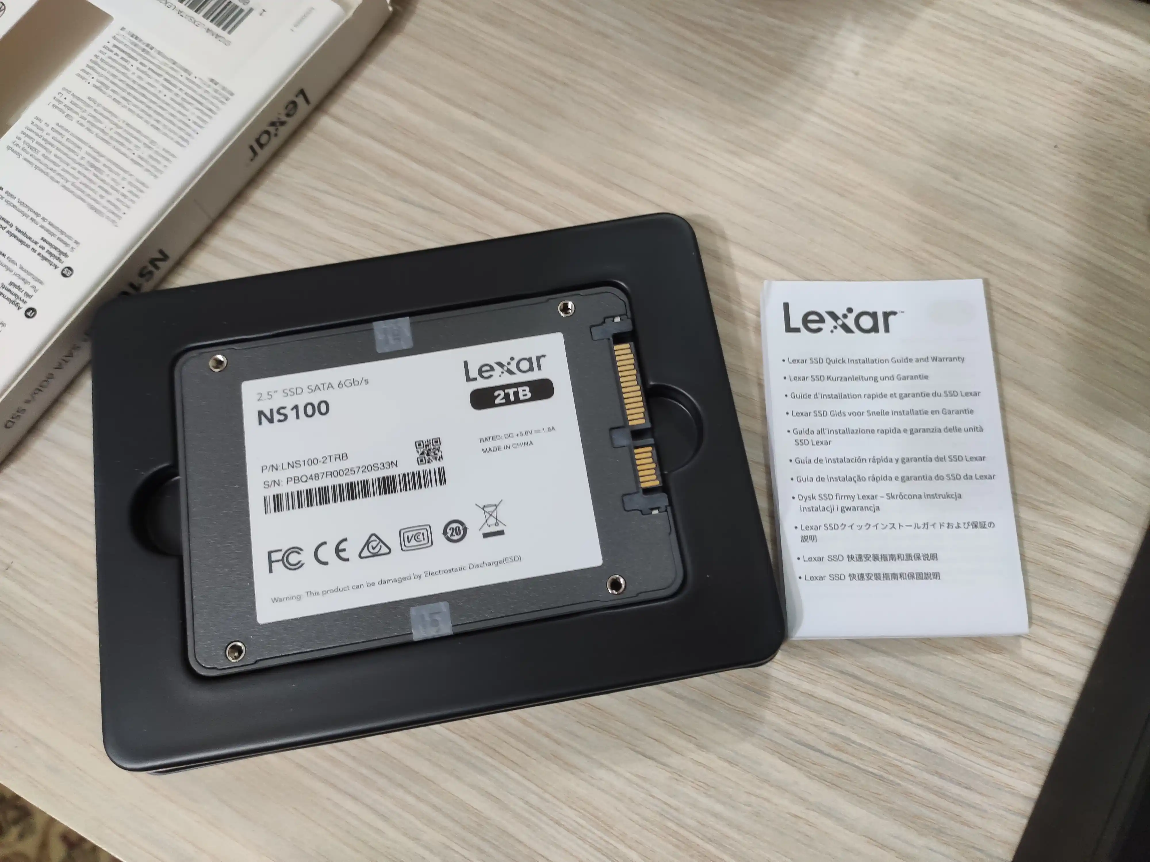 Hакопитель для пк и ноутбука SSD SATA 128ГБ 240ГБ 256ГБ 512ГБ 1ТБ 2ТБ Lexar