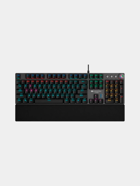 Klaviatura CANYON (CND-SKB7-RU) Dark Grey - 