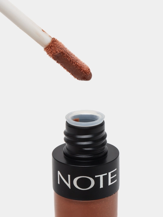 NOTE Long Wearing Lipgloss, 6 ml, 01 02 03 04 07 ranglar, yorqin va uzoq turuvchi