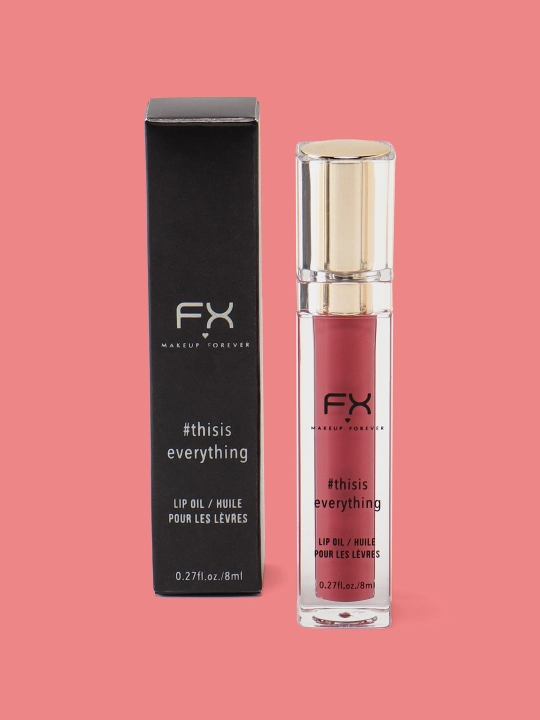 Lab uchun blesk xushbo'y hidli FX Make Up Forever #This Is Everything Lip Oil, 8 ml