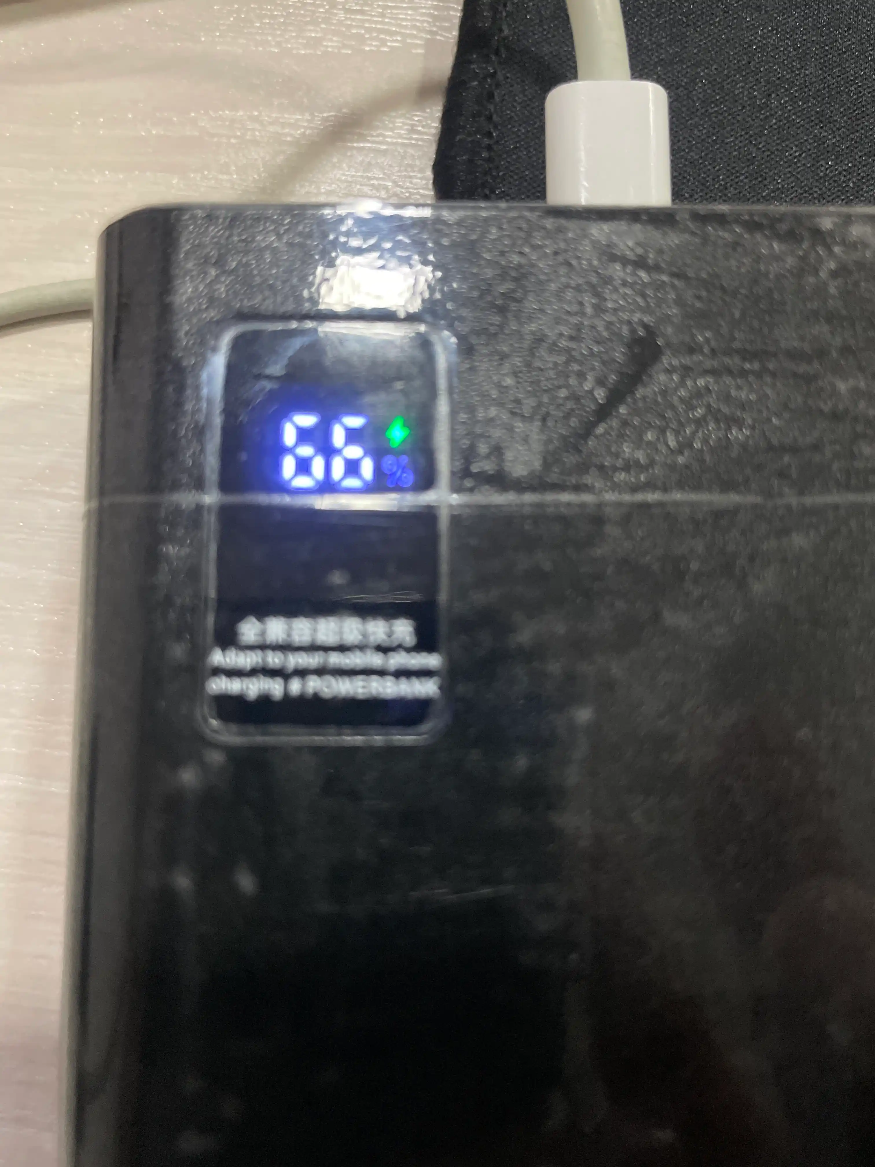 Tashqi akkumulyator Power Bank 66 W,tez zaryadlashni qo'llab-quvvatlaydigan, 20000 mA/soat