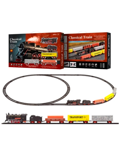 Железная дорога 425 см EUROEXPRESS, большой поезд для детей — DIY7-IRONCHK