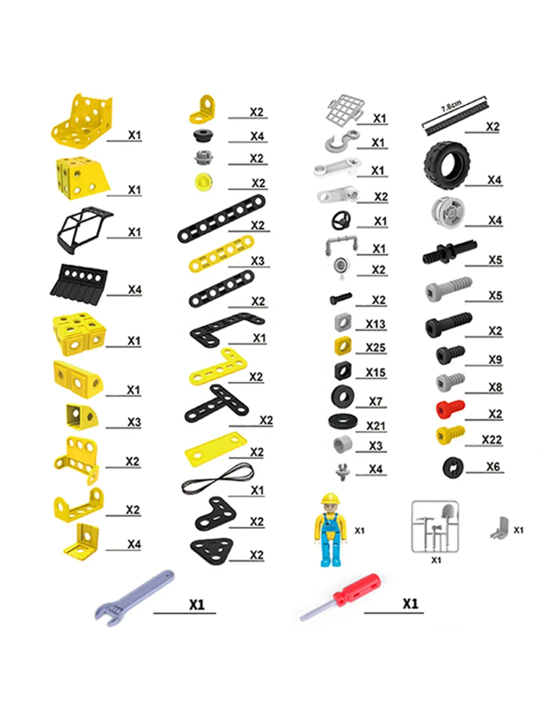 Конструктор Stem 6 в 1