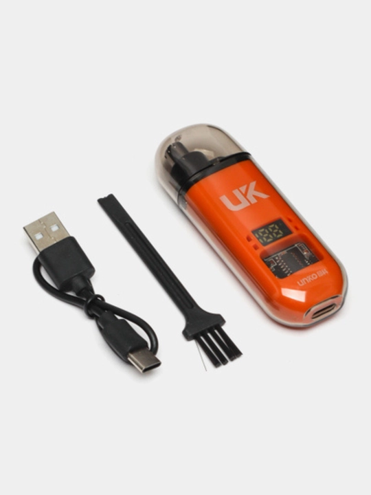Burun va quloq trimmeri Elektr, LED displeyli, USB zaryadlovchili portativ mini trimmer
