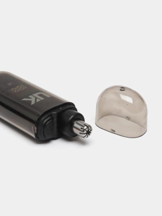 Burun va quloq trimmeri Elektr, LED displeyli, USB zaryadlovchili portativ mini trimmer