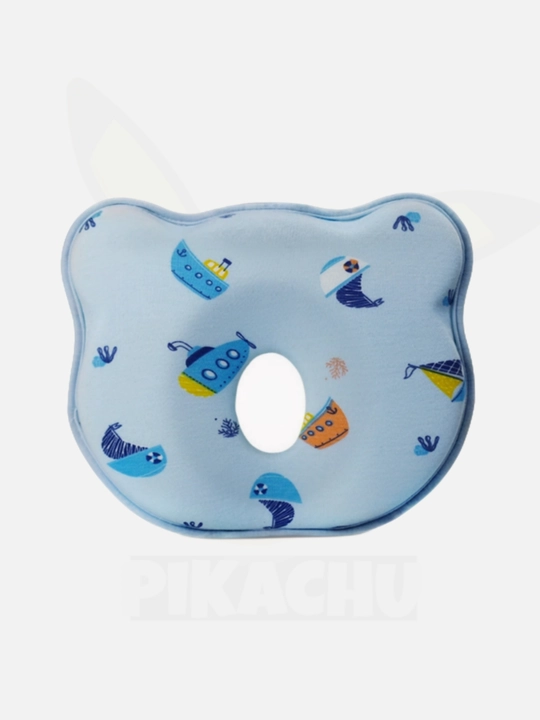 Yangi tug'ilgan chaqaloqlar uchun ortopedik anotomik 3D xotira effektili yostiq +0