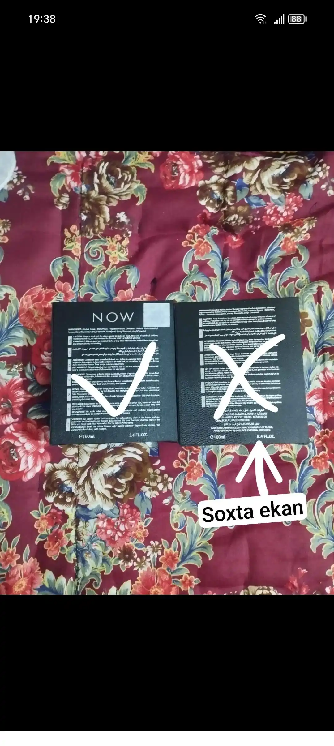 Erkaklar va ayollar uchun parfyum suvi Now Rave Lattafa, 100 ml