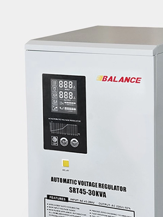 Kuchlanish stabilizatori Balance 30 kVA, releli, 45-280V
