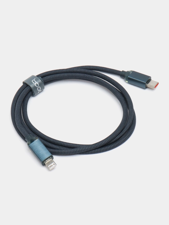 Type-C-Lightning kabeli, Toki, PD 20W, aqlli indikator, tez zaryadlash - 