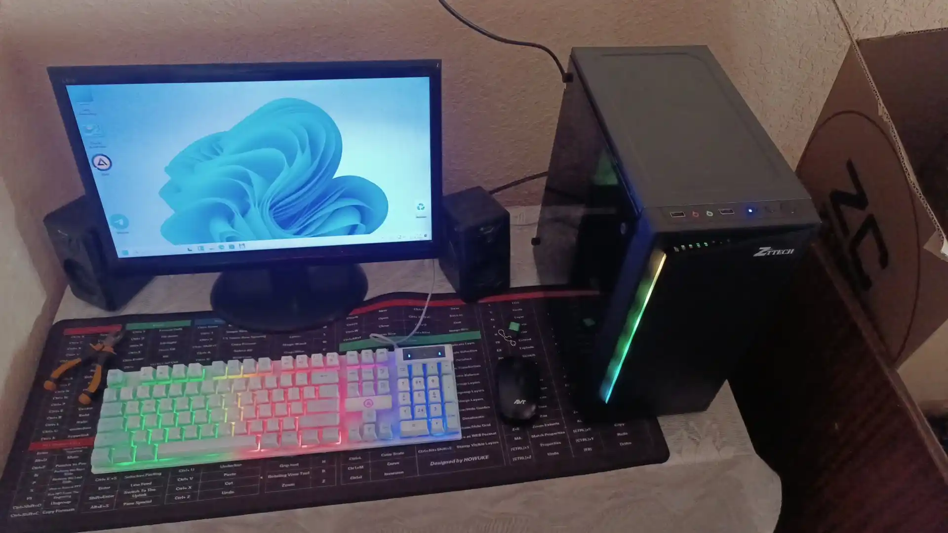 Готовый компьютер, системный блок Core i5, 8Gb ОЗУ, SSD 128 256 512Gb RGB кейс + бонус