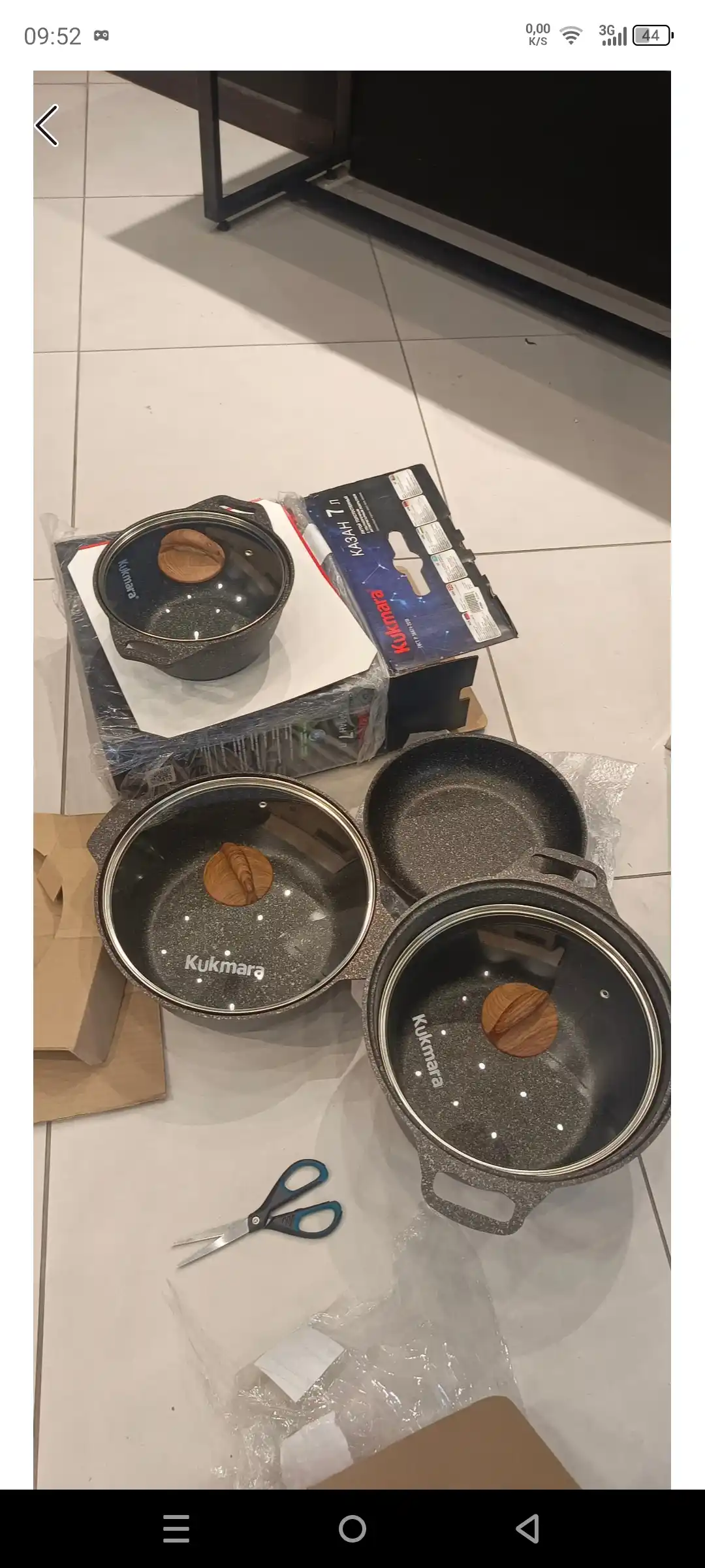 Sovg'a to'plami oshxona anjomlari Kukmara Granit Ultra 19