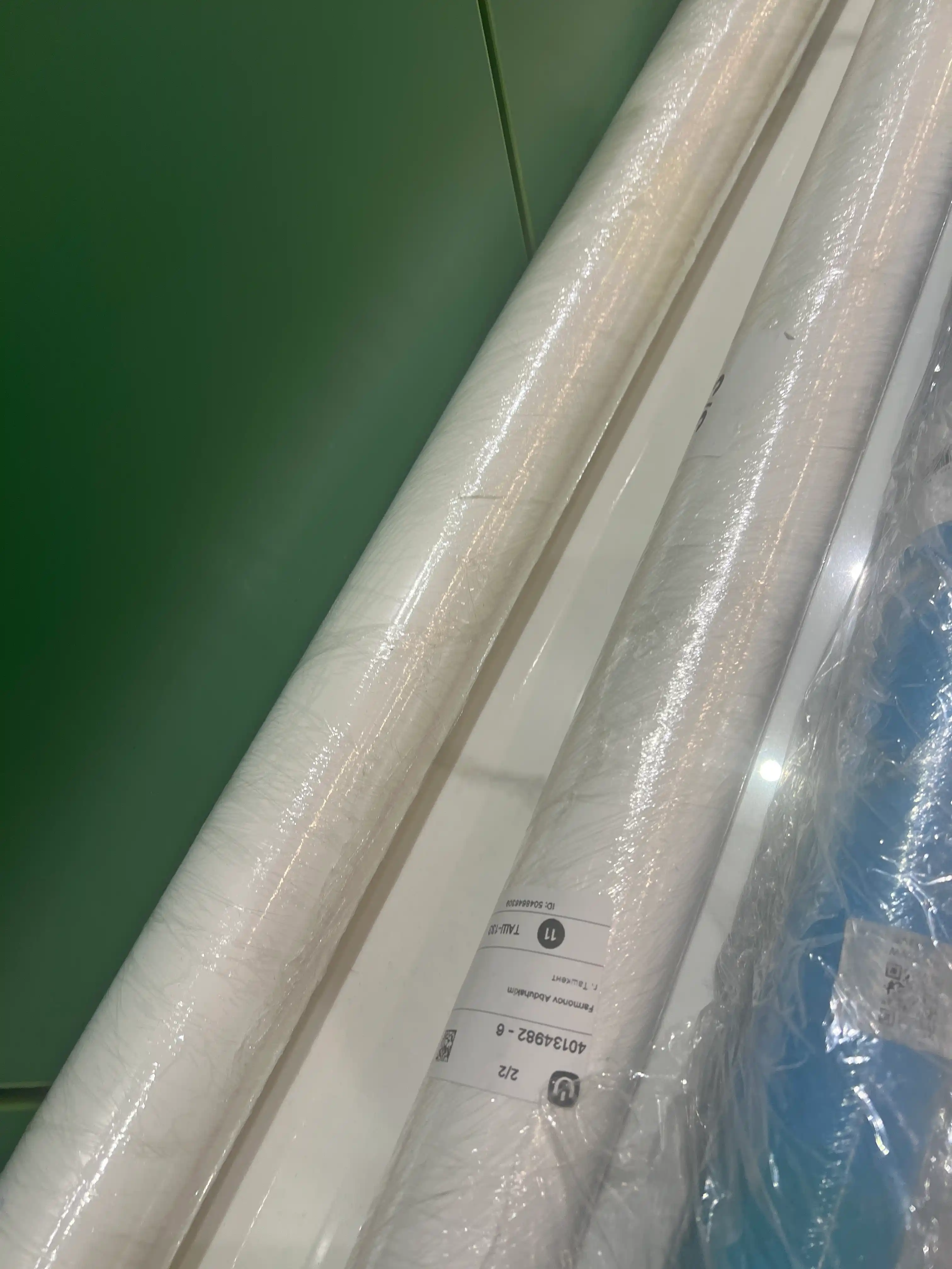 Ikki taraflama vinil fotofon, suratga olish uchun fon, xromakey, turli ranglar 100x200 sm