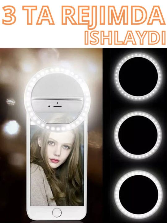 Кольцо для смартфона, мини-лампа для селфи, для смартфона, Мини-лампа, LED