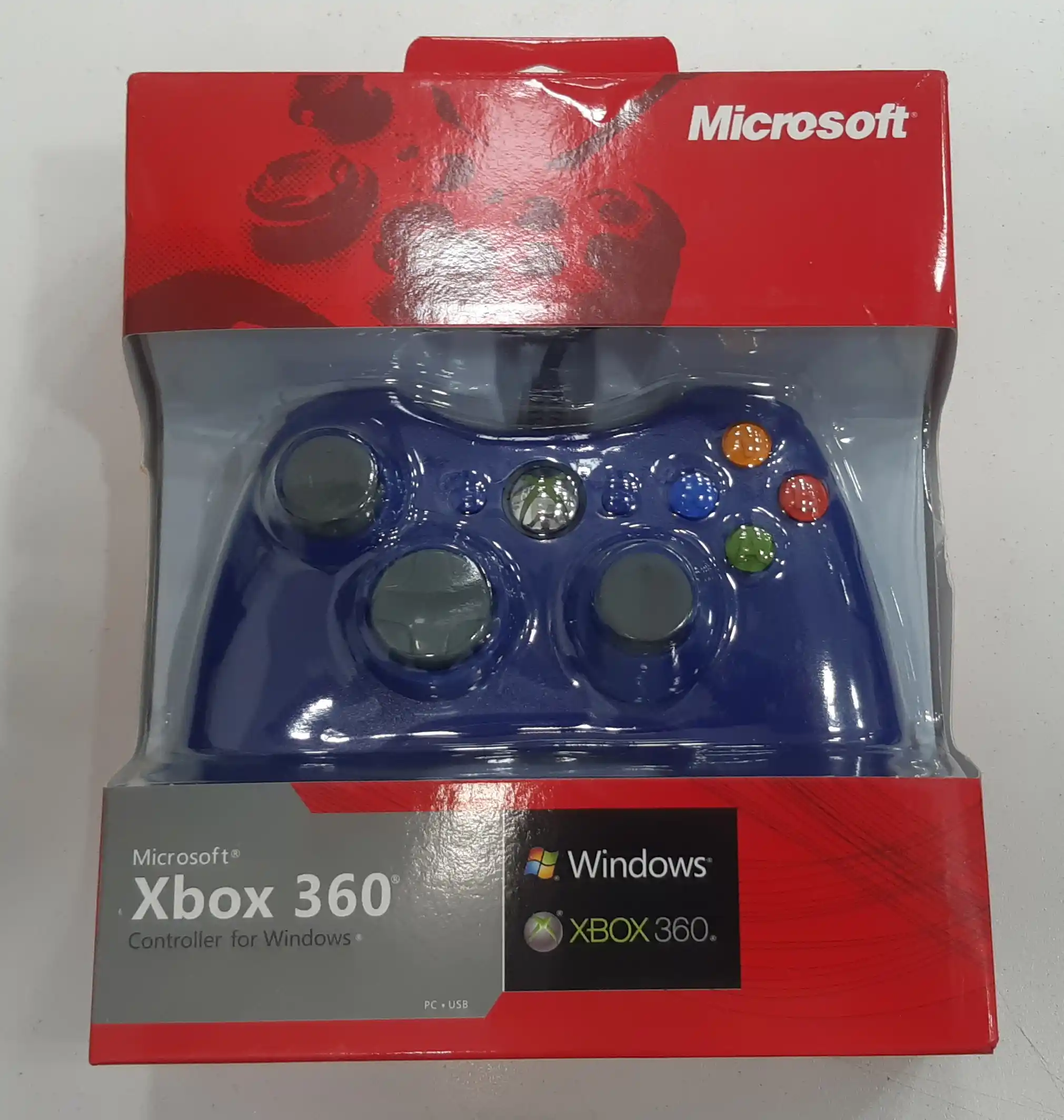 Проводной геймпад для Xbox 360 и ПК, Игровой контроллер с виброоткликом