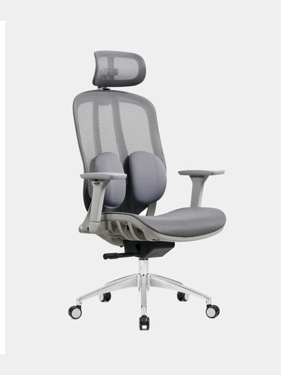 Офисное кресло Z-E2318HG, серое — HOME24-2318HGG