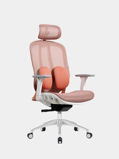 Офисное кресло Z-E2318HG, серо-оранжевое — HOME24-2318HGR