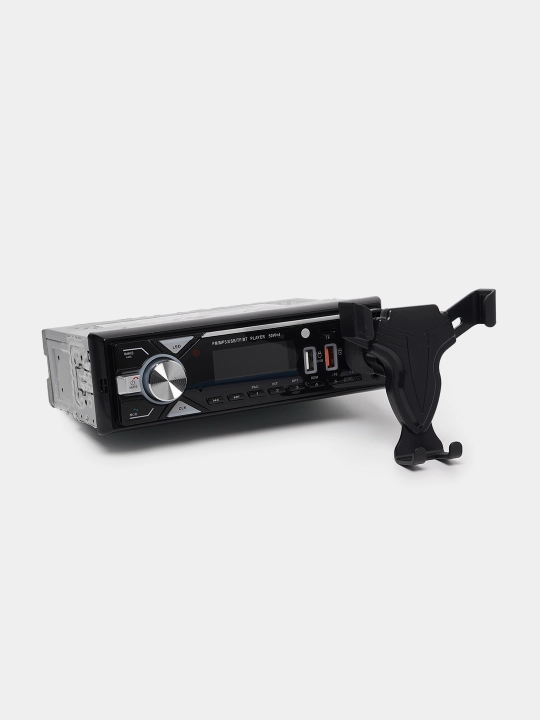 Avtomobil uchun joystikli magnitafon, Bluetooth, AUX, 2USB, FM-radio