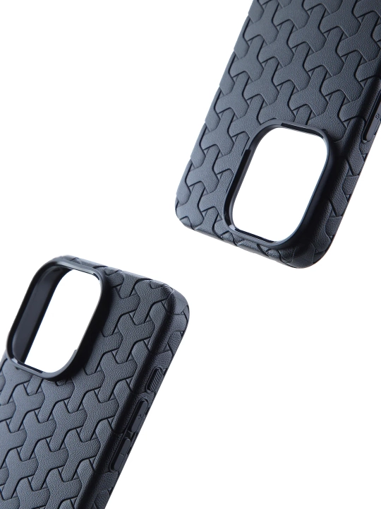 Тонкий силиконовый чехол для iPhone 12/13/14/15 Pro, ProMax, 3Д кейс - 