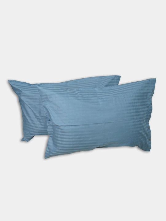 Strayp satin qoplamalari, 2 dona, tugmalarda