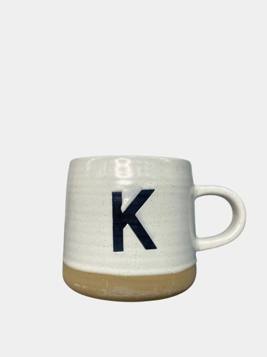 Termal, keramik krujka, harflar bilan