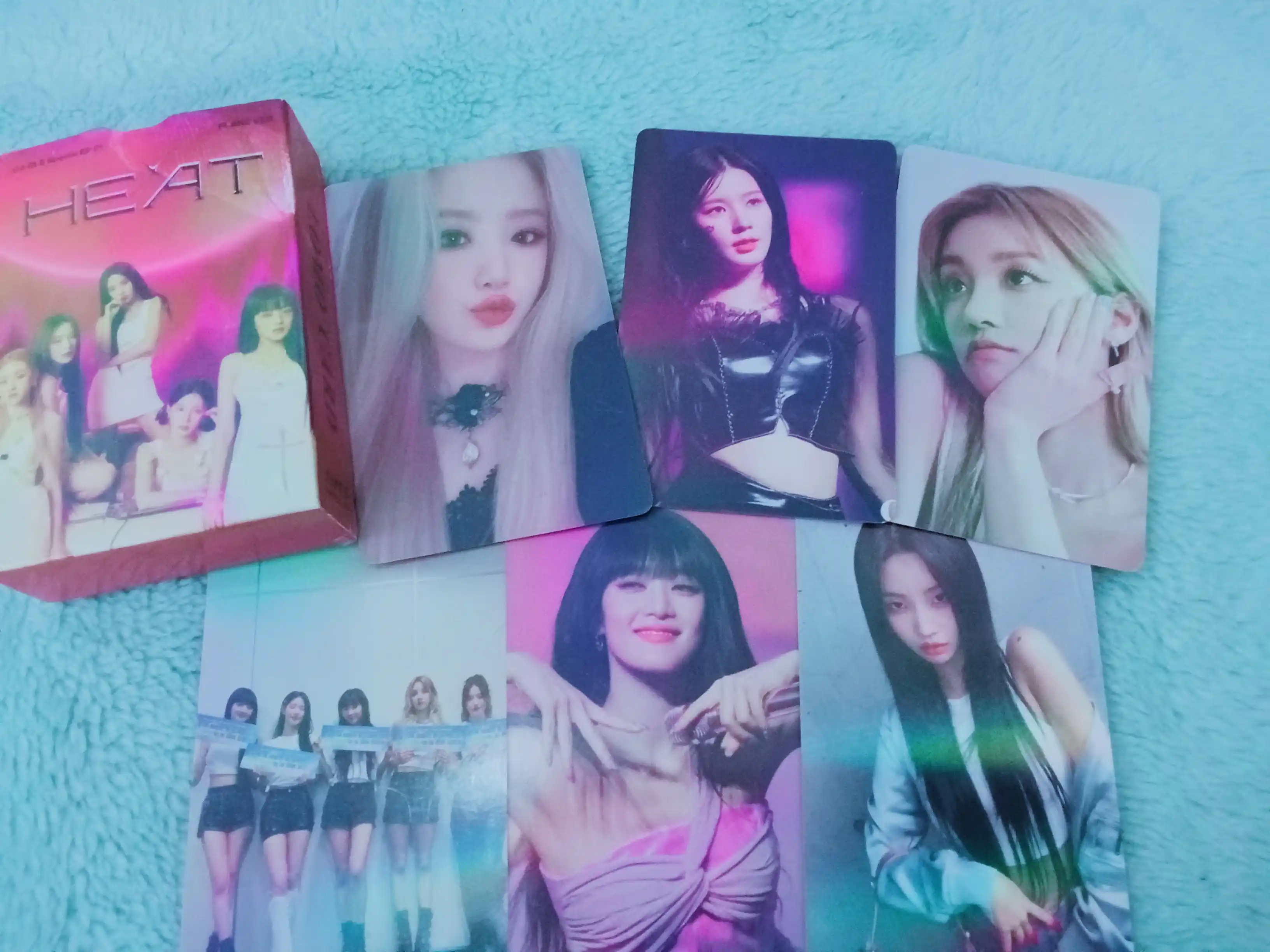 Коллекционные LOMO карточки K-POP G I-DLE, 55 шт "GIDLE"