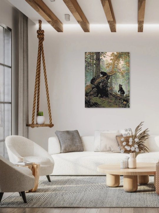 Картина рисование по номерам ARTERY "Дикие животные", раскраска на холсте, 40 * 50 см